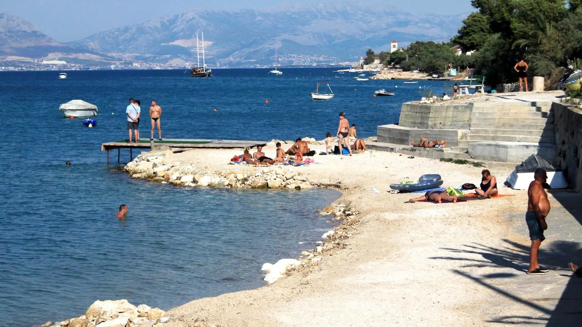 Family Friendly Apartments With A Swimming Pool Mastrinka, Ciovo - 23984 Trogir 0*,  Croatia